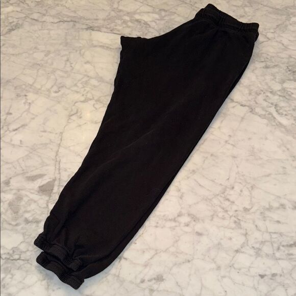 Michael Lauren Pants - Michael Lauren Black Jogger Pants Medium